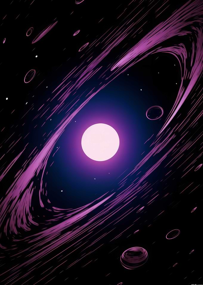 Galaxy Space Black Hole