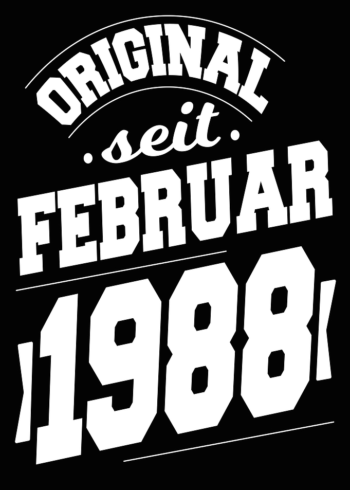 Februar 1988 36 Jahre