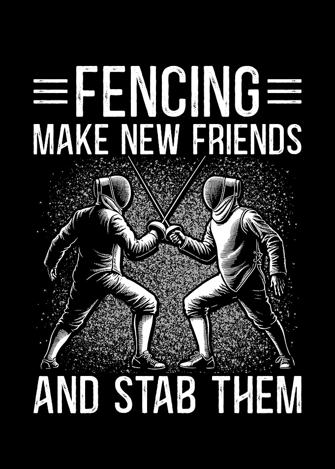 Fencing Make New Friends