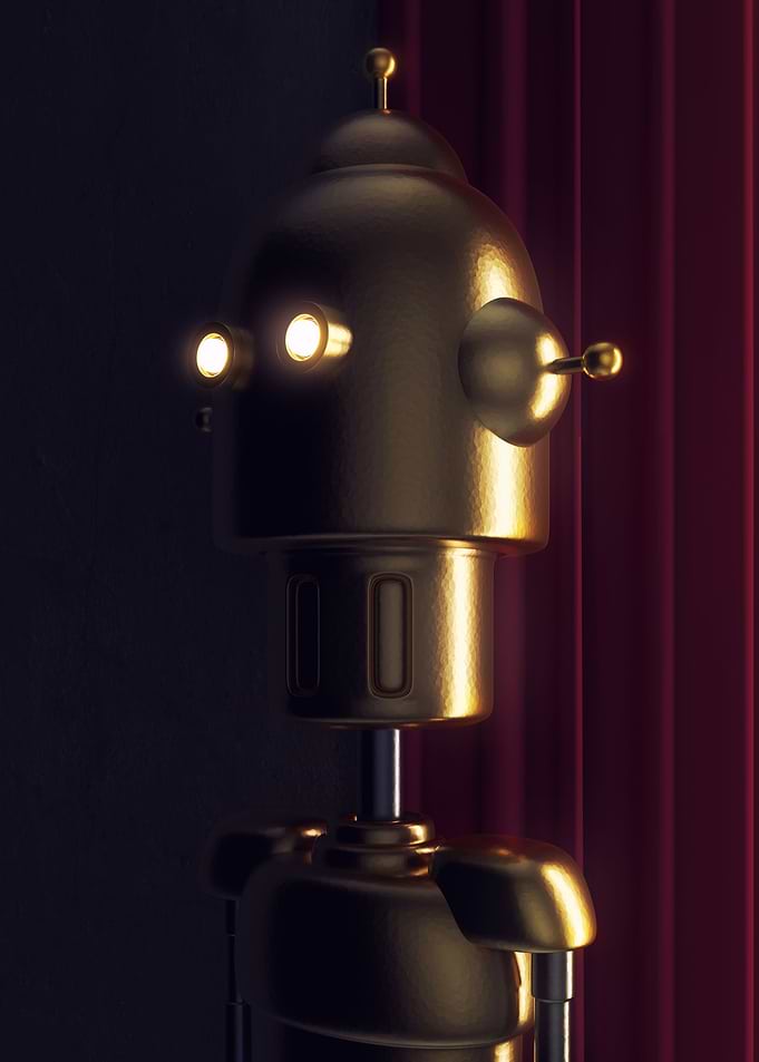 Retro robot