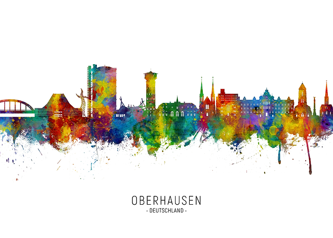 Oberhausen Skyline