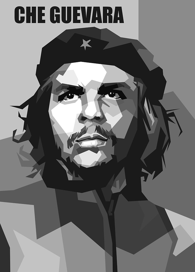 Ernesto Che Guevara BnW