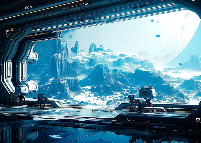 Space Ship View