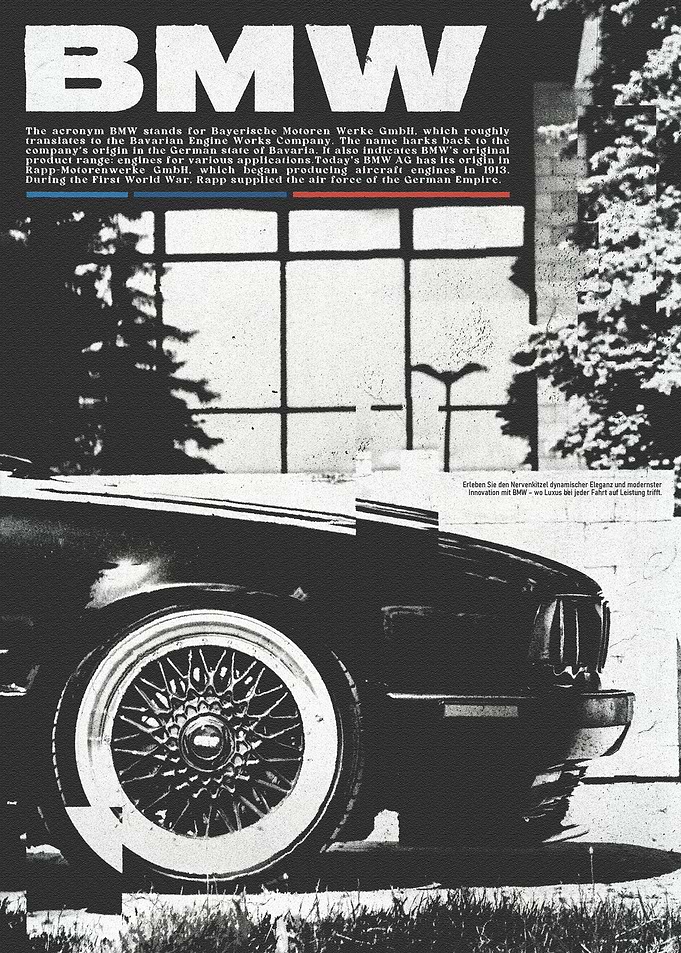 Retro Car Poster