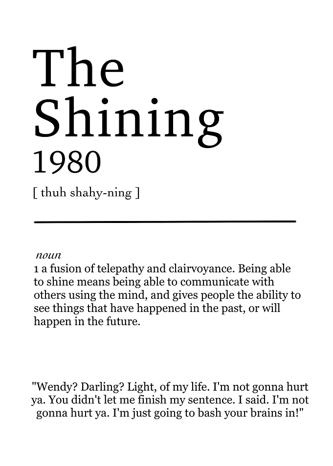 The shining