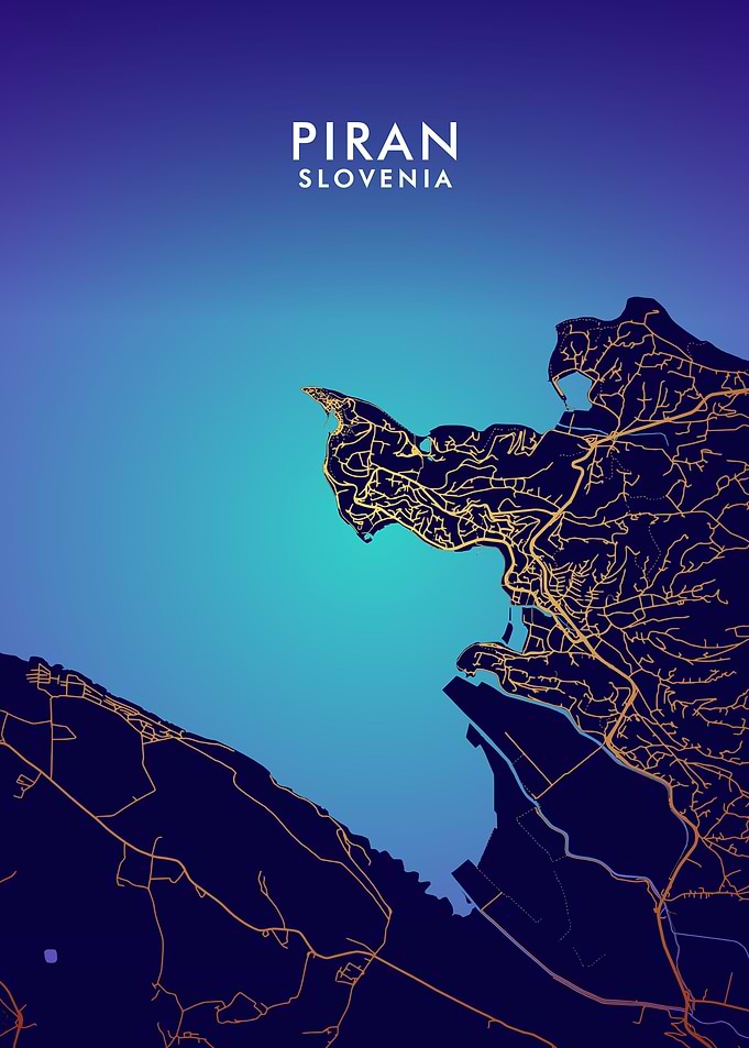 Piran Map