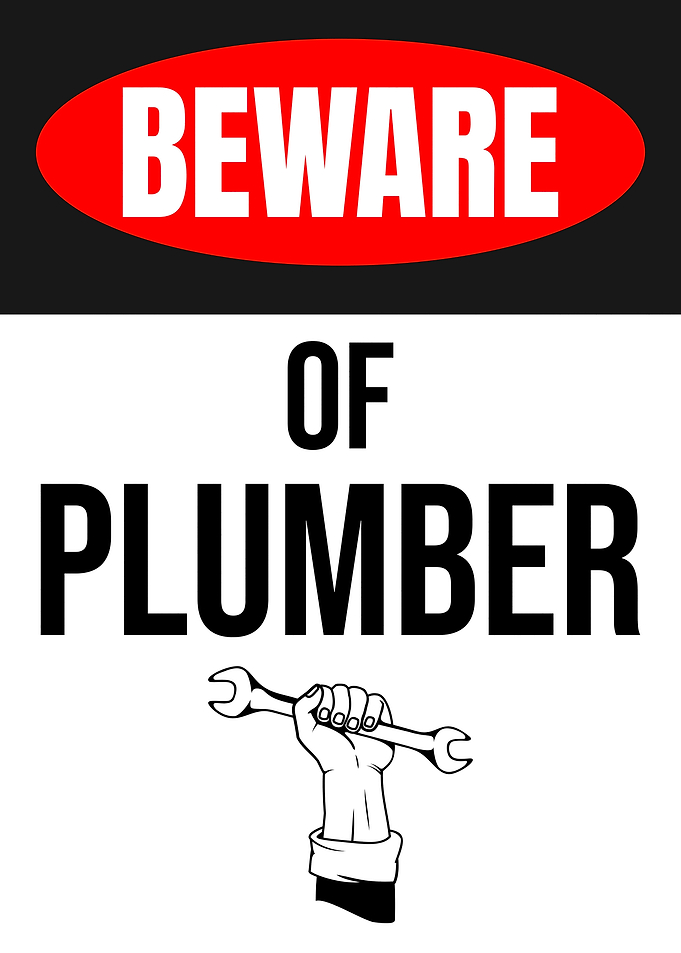Beware Plumber White