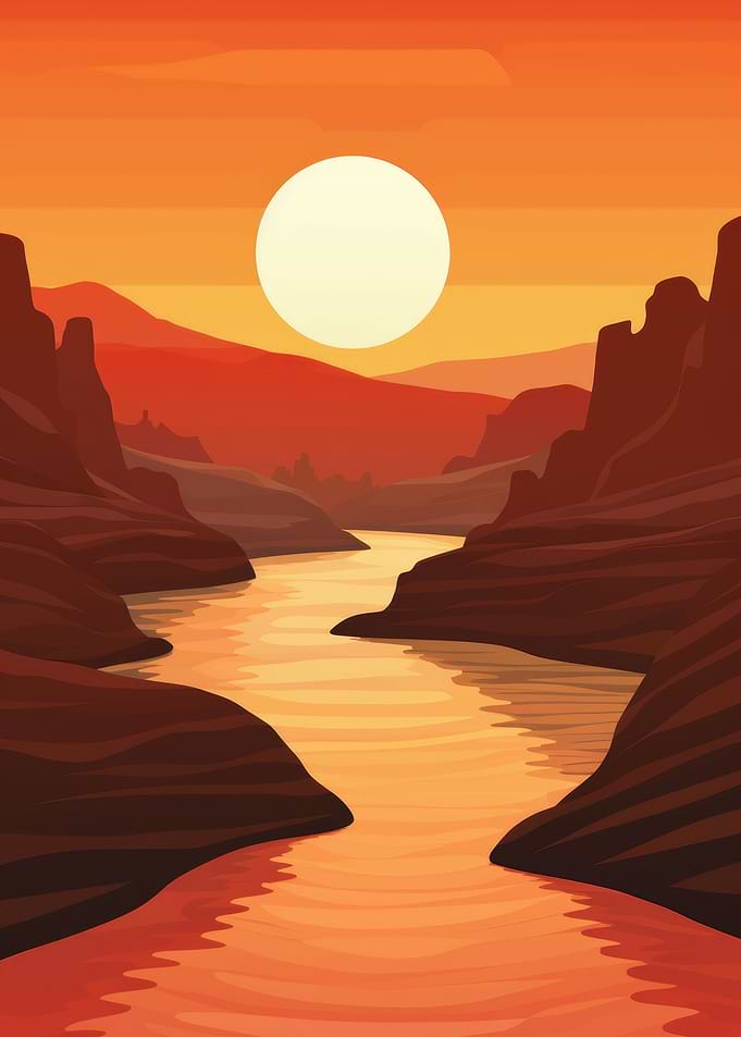 Minimal Sunset