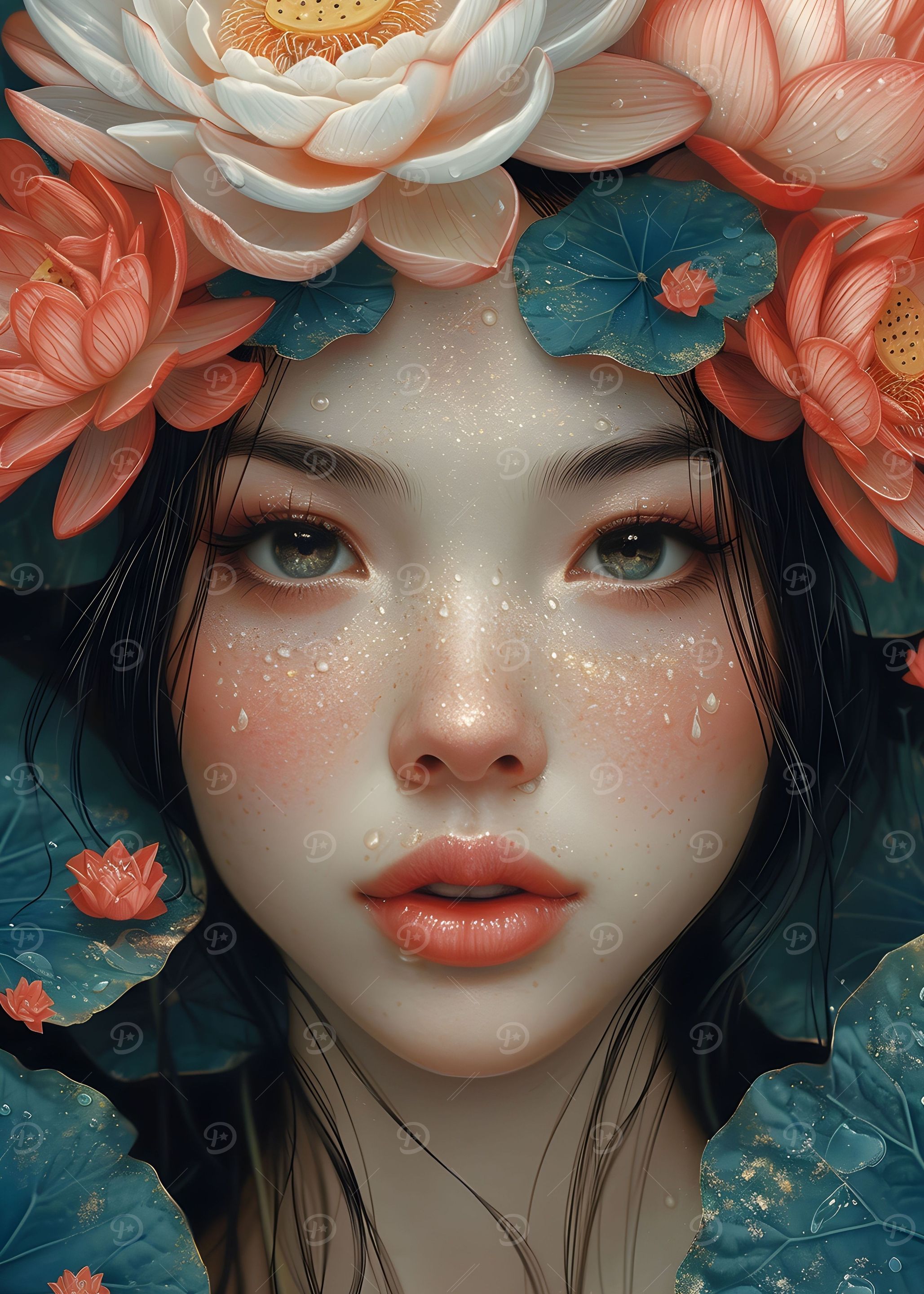 Portrait of petals