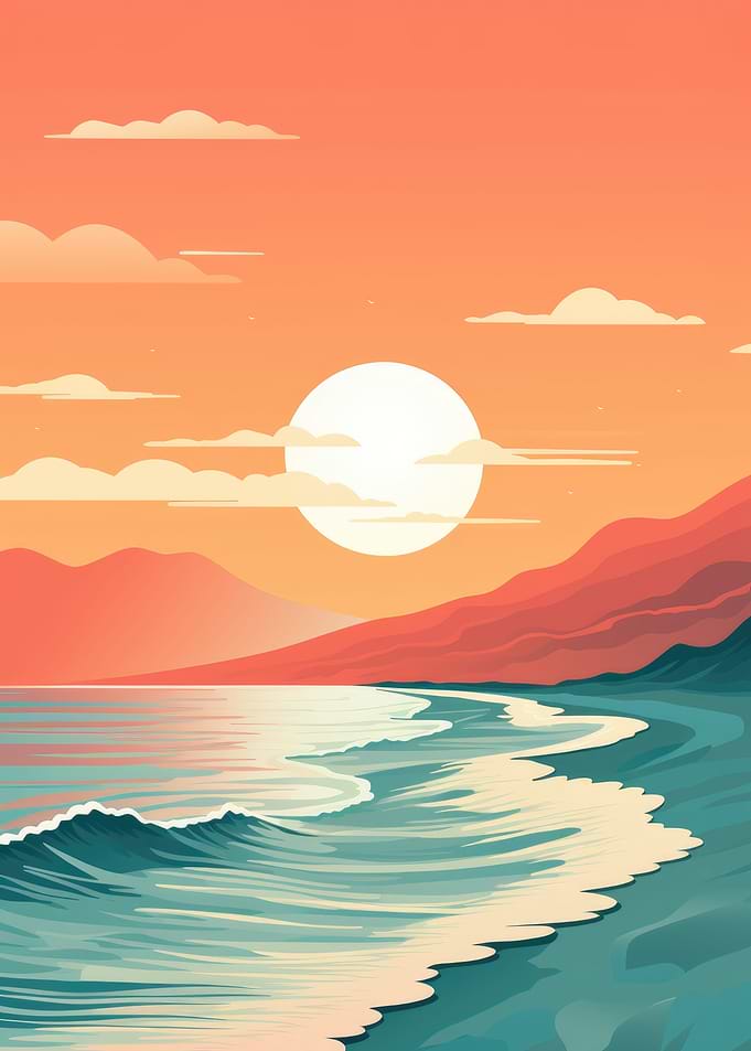 Minimal Sunset