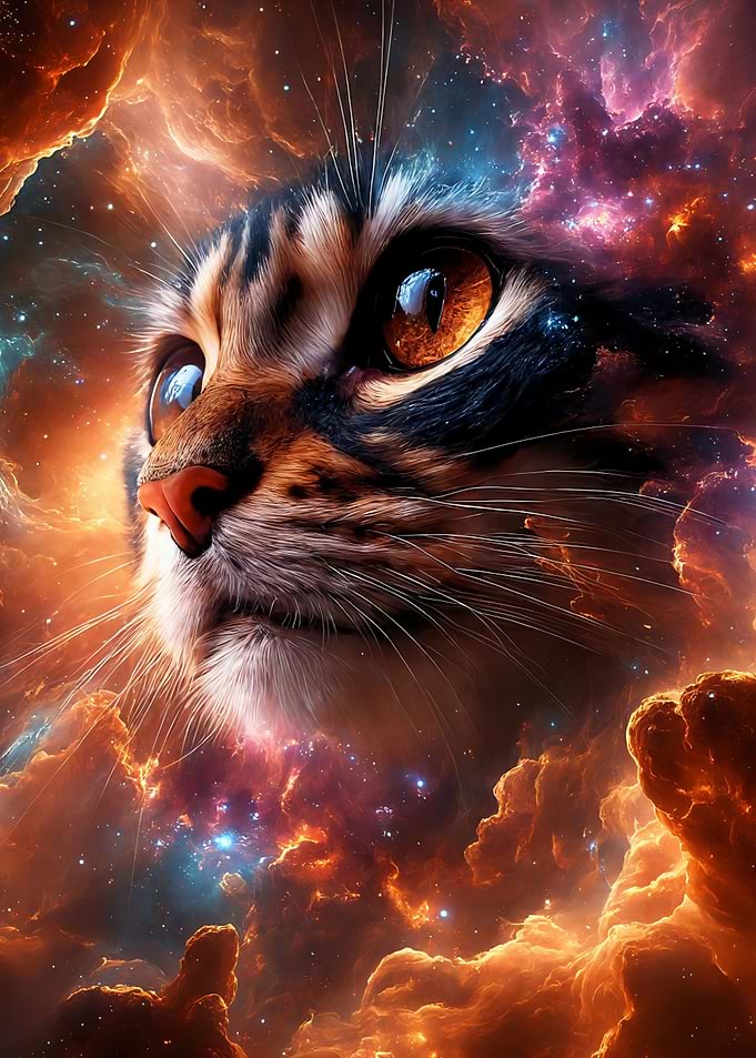 Cosmic cat