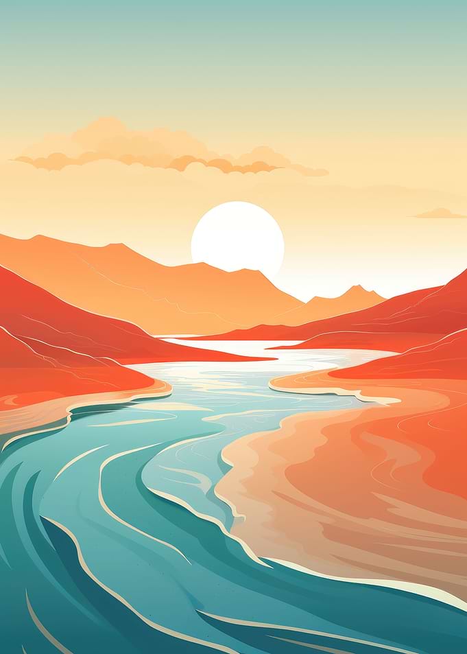 Minimal Sunset