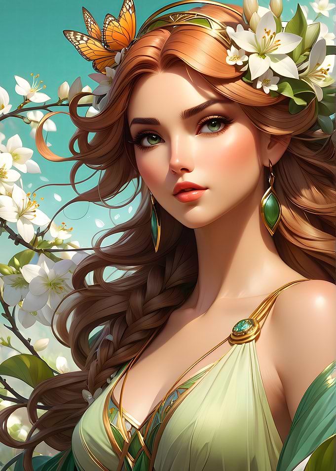 Ginger Goddess of Spring