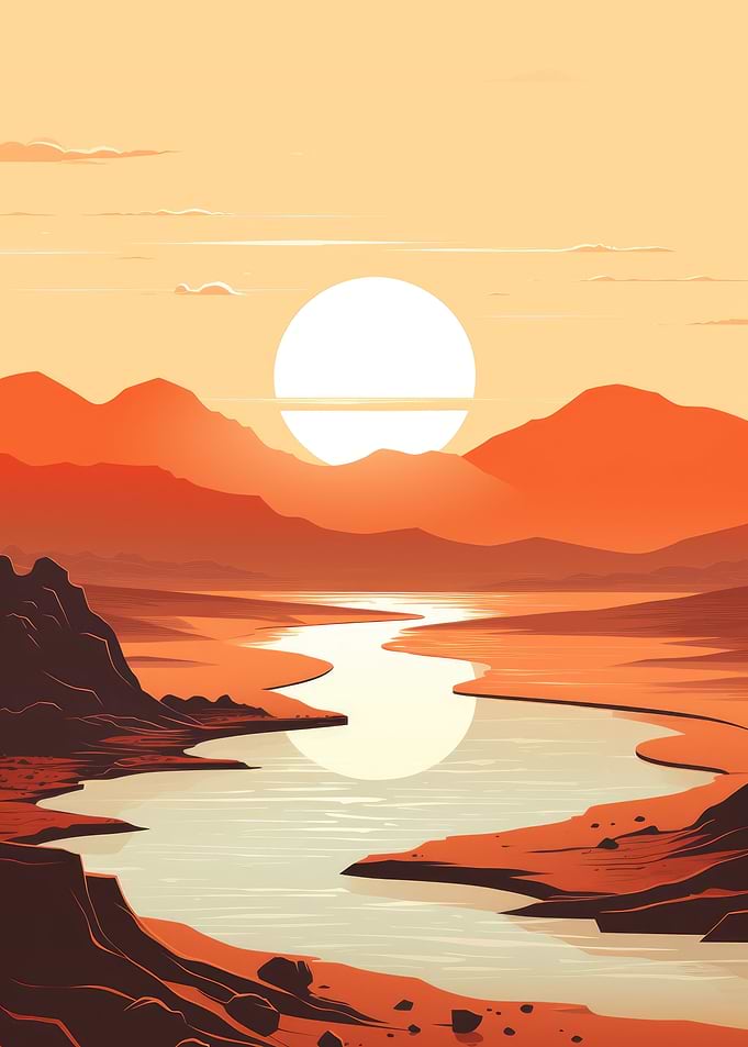 Minimal Sunset