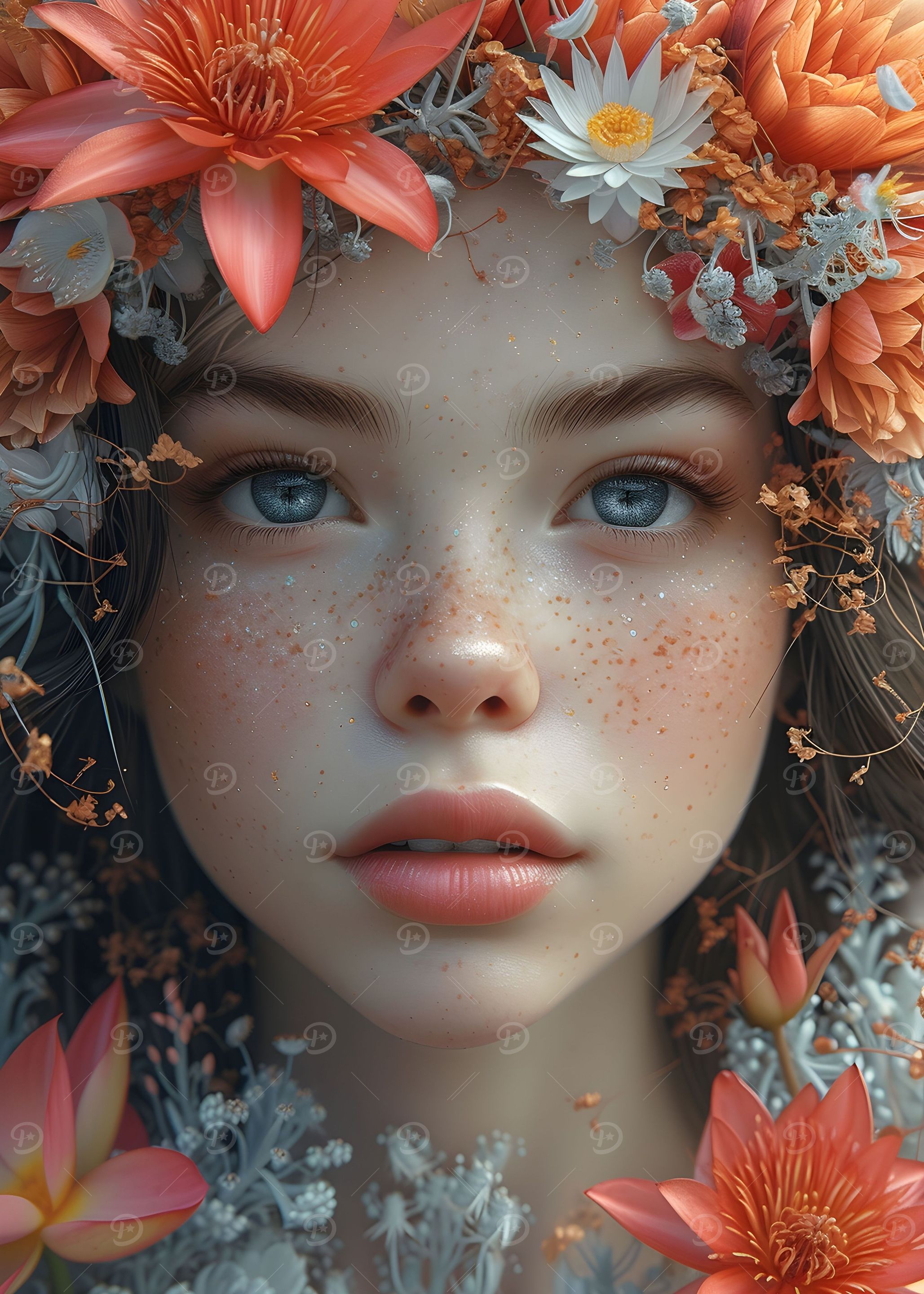 Flower frame