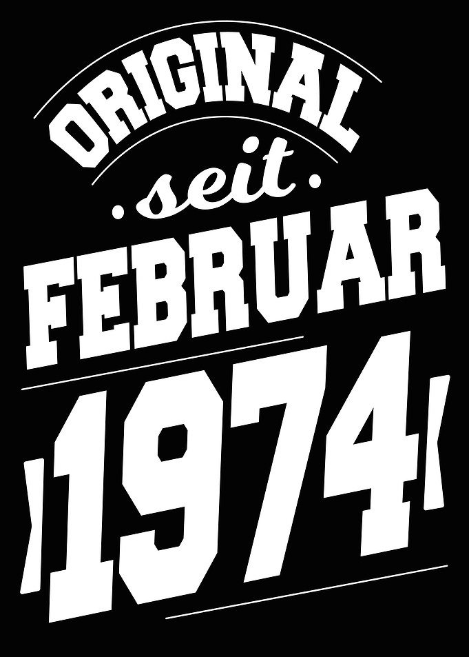 Februar 1974 50 Jahre