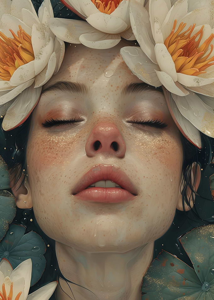 Portrait of petals