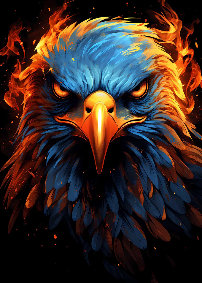 American Eagle Pride Fire