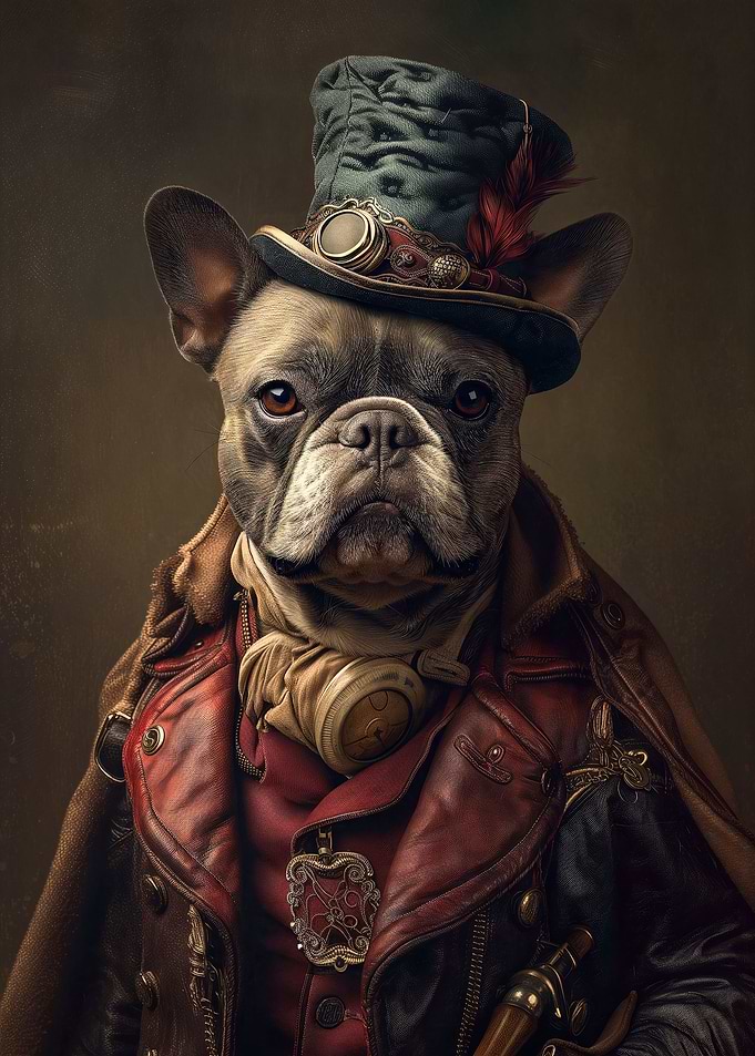 Steampunk Pug