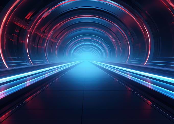 abstract futuristic