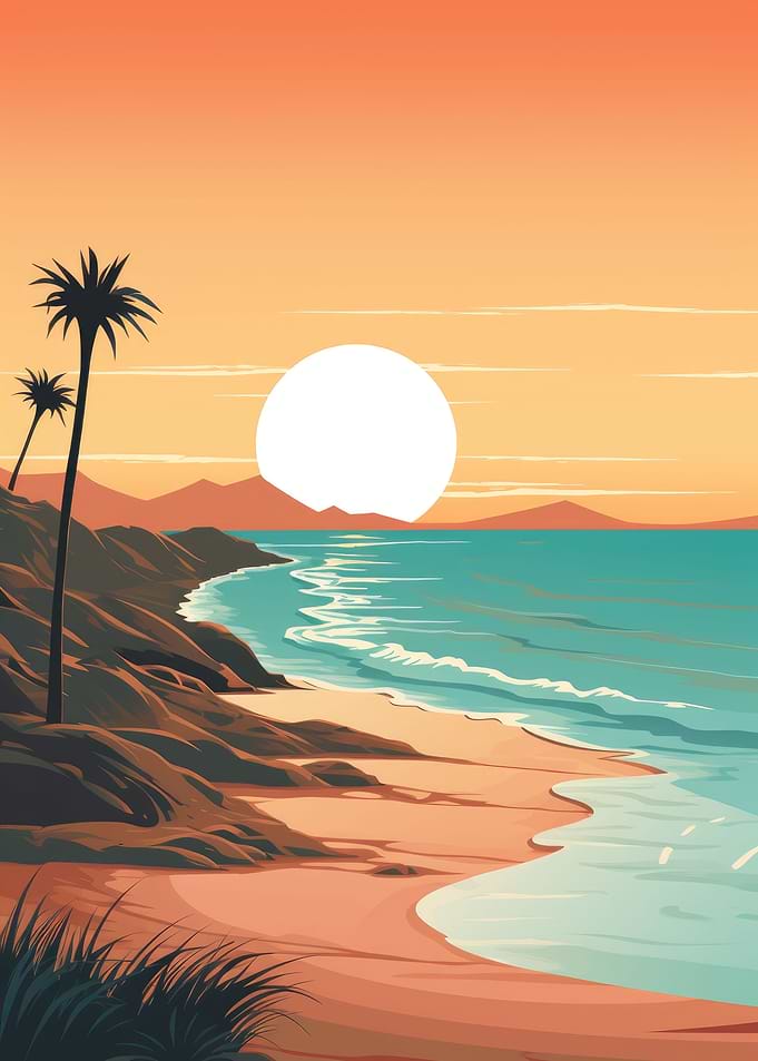 Minimal Sunset