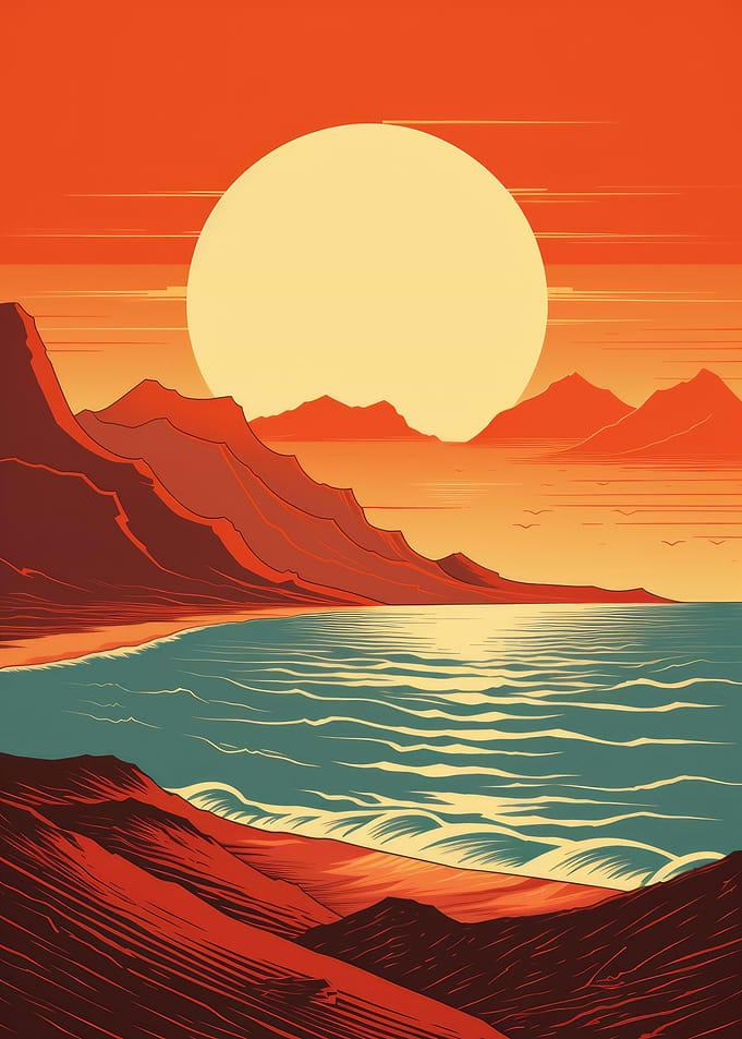 Minimal Sunset