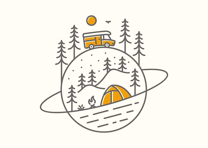 Space Camping Trip