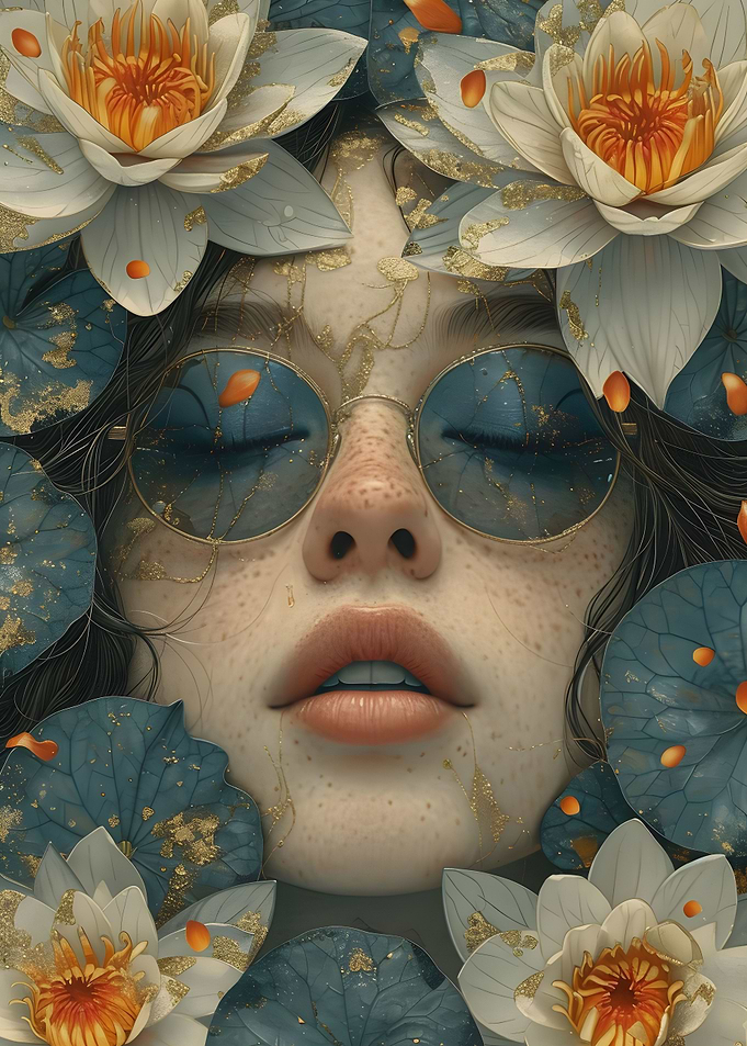 Portrait of petals
