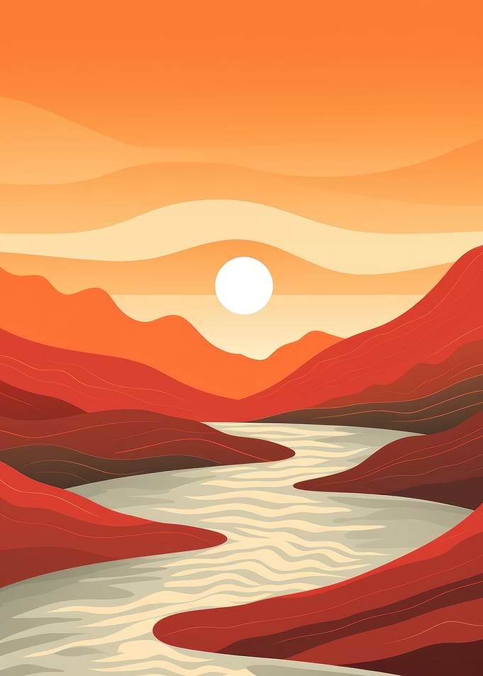 Minimal Sunset
