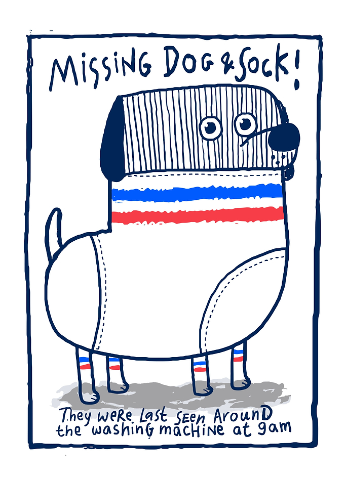 Missing Dog and Shock