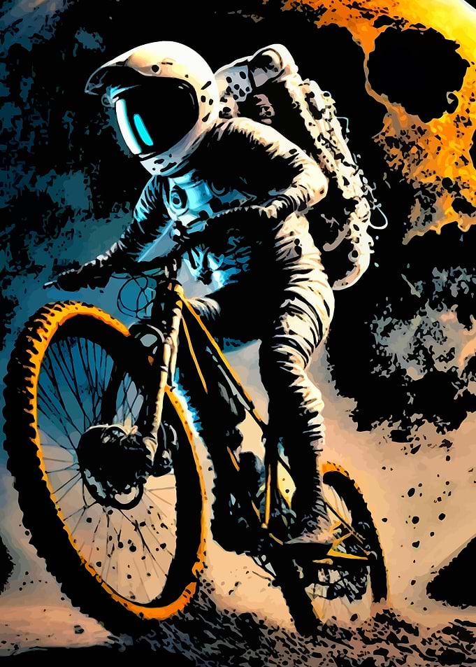 Downhill in The Moon
