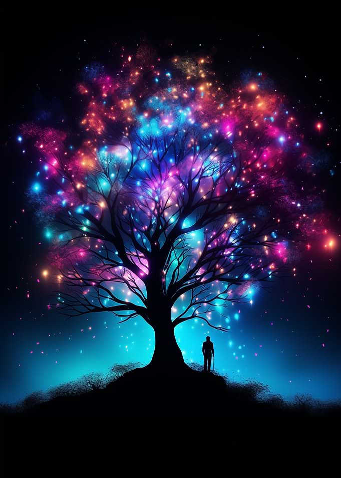 Cosmic Ethereal Tree