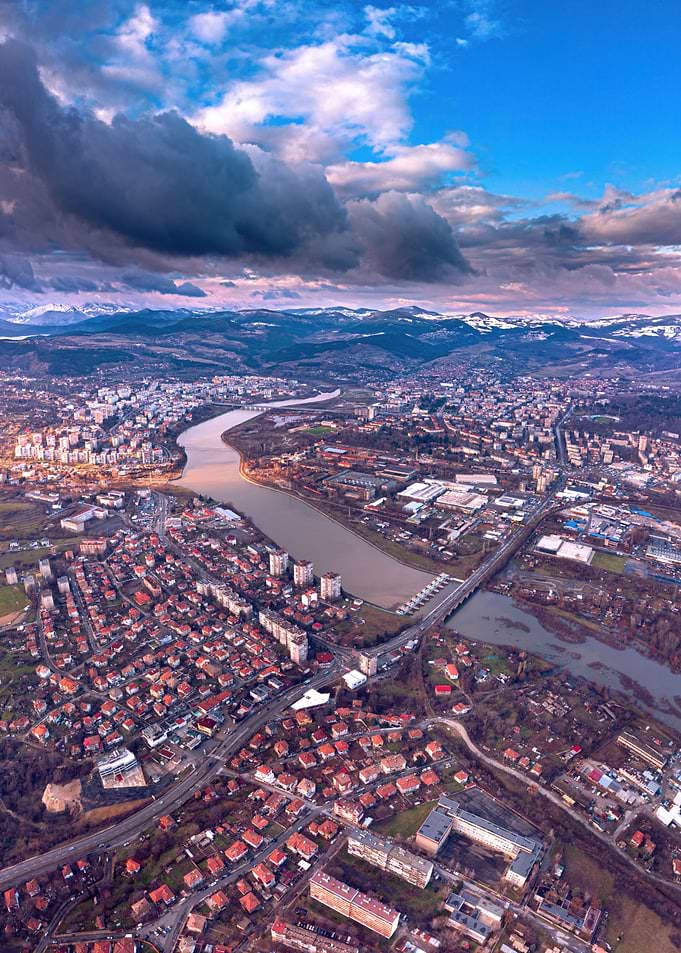 City from above