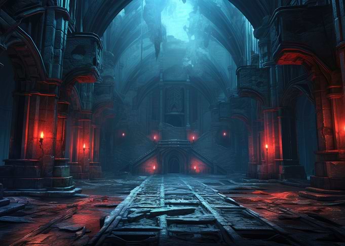 dark cave