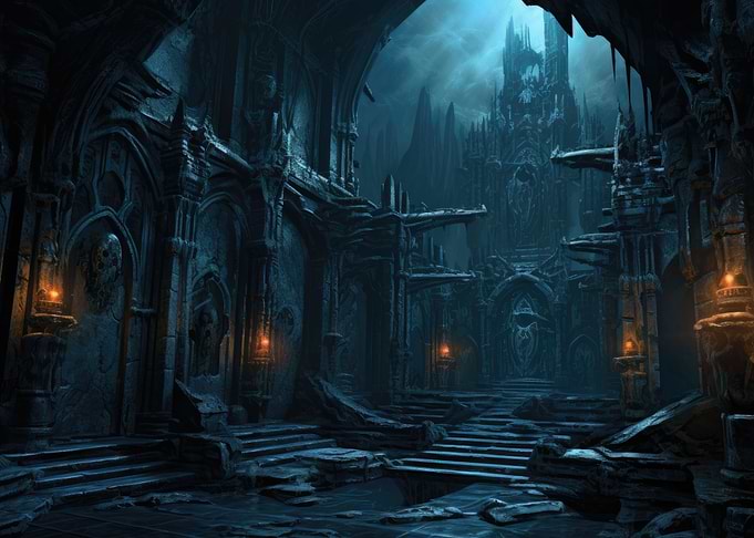 dark cave