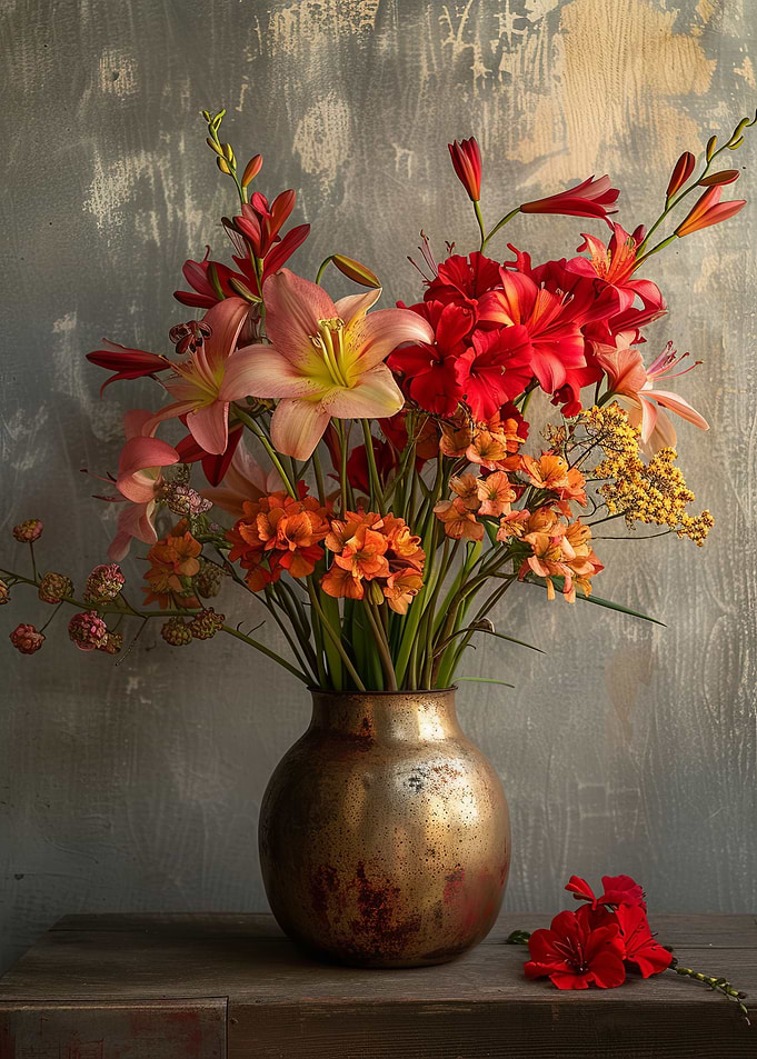 Photo Art Flowers II