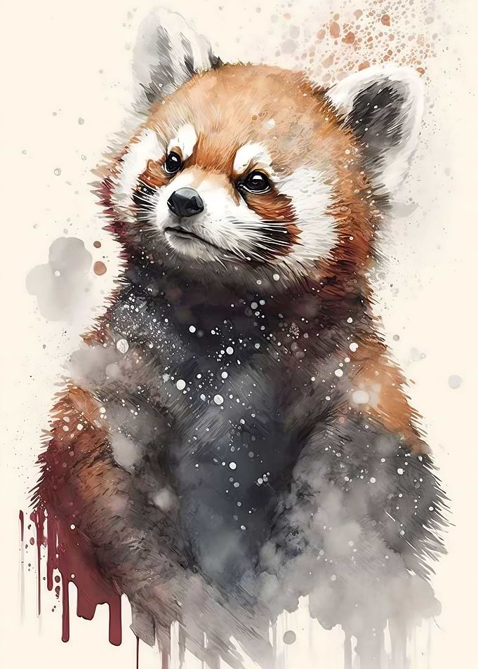 Wild Red Panda