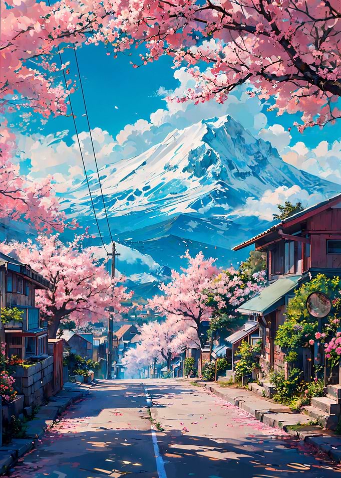 Pastel Fuji