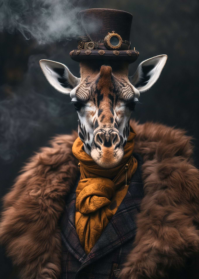 Steampunk Giraffe