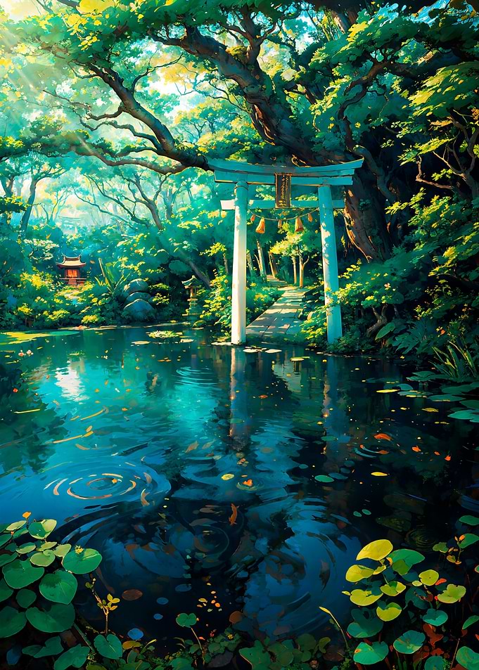 Forest Torii Gate