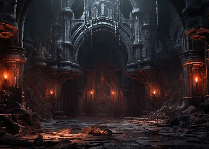 dark cave