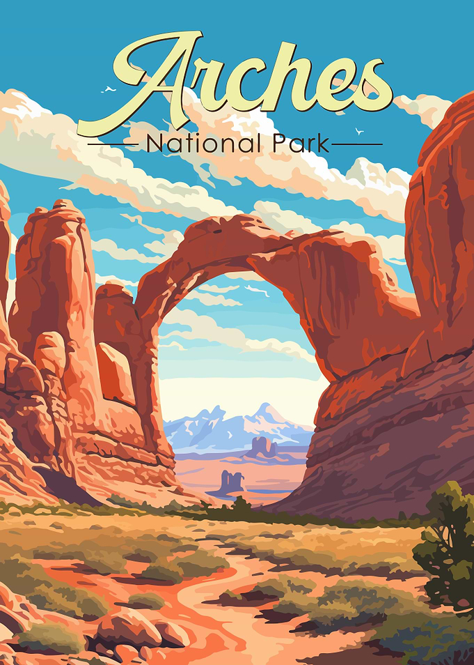 road to arches