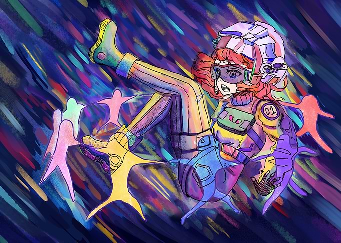 Anime Astronaunt