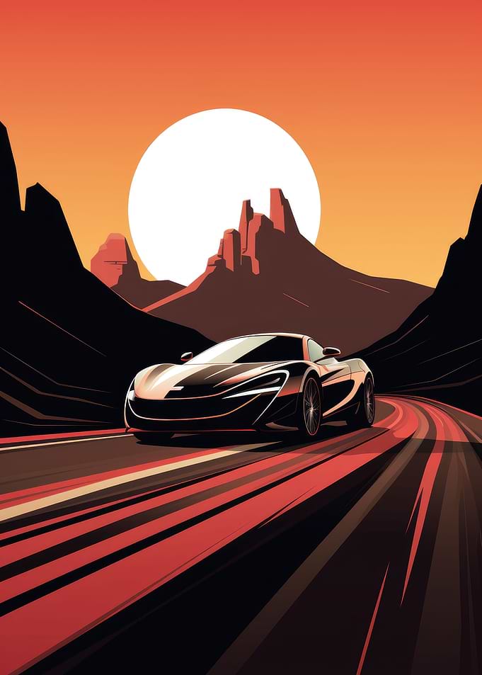 Minimal Car Poster
