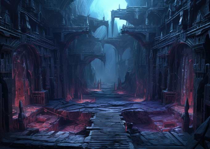 dark cave