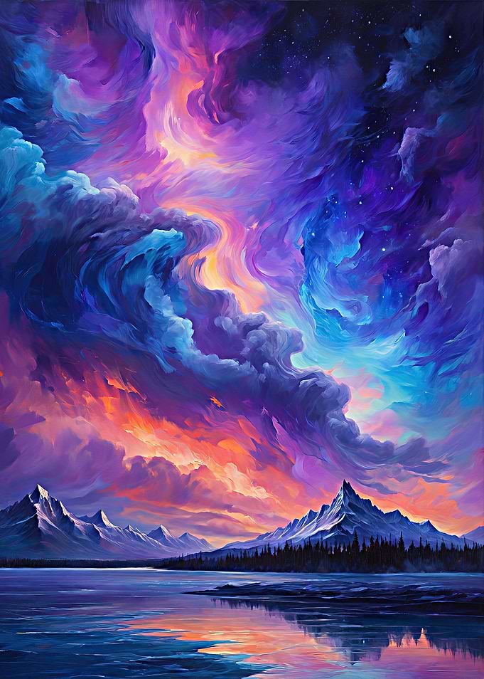 Wild Colorful Sky
