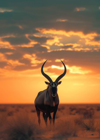 Sunset Animal