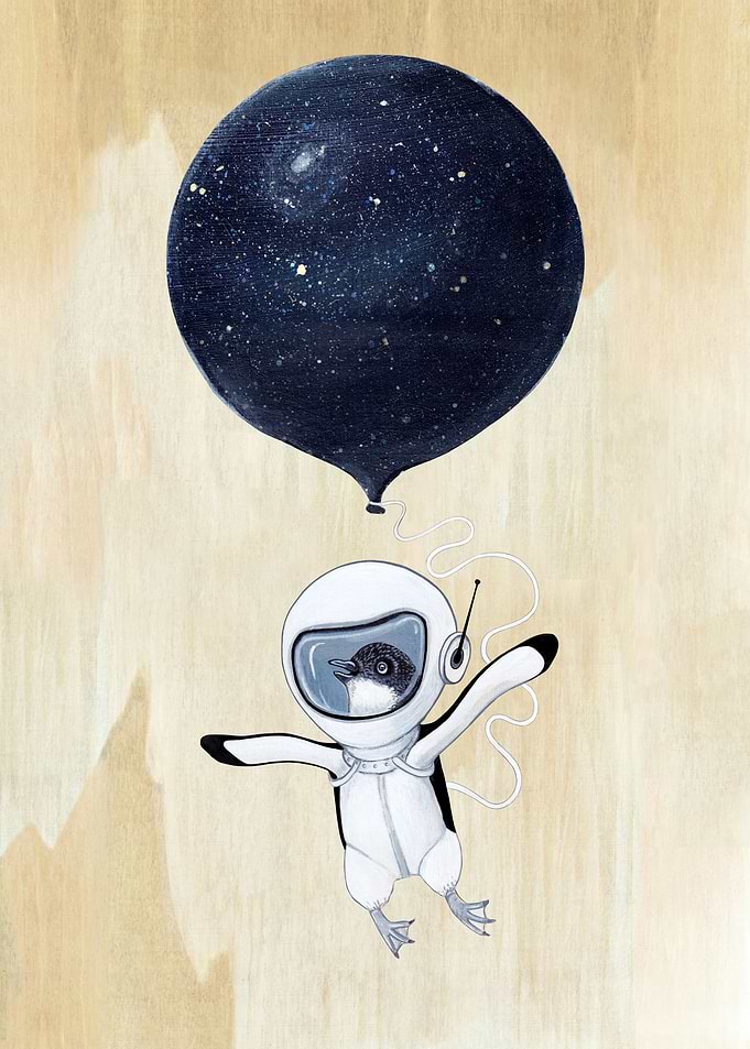 Space penguin
