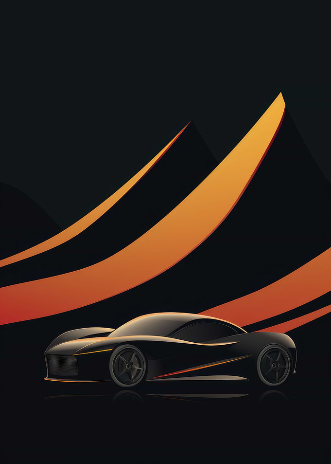 Minimal Car Poster