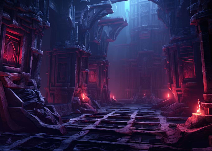 dark cave